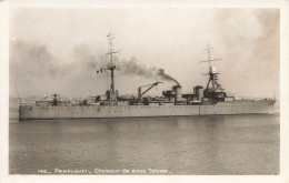 Bateau * Carte Photo * Croiseur PRIMAUGUET * Navire De Guerre * Militaria - Warships