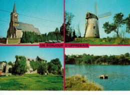 OPPREBAIS-MULTIVUES-EGLISE-MOULIN-CHATEAU-CENTRE DE PLONGEE - Incourt