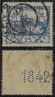 Czechoslovakia 1908/1928 Stamp With Perfin 1842 By Pilsen Burgess Brewery From Plzeň Lochung Perfore Beer Drink - Bier