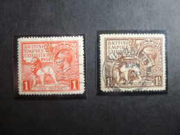 GREAT BRITAIN SG 430-31 1924 BRITISH EMPIRE EXHIBITION    - ....-1951 Vor Elizabeth II.