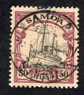 Allemagne, Colonie Allemande, Samoa N°49 Oblitéré, Samoa Mi N°14, Qualité Très Beau - Samoa