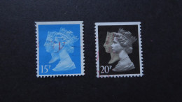 GREAT BRITAIN SG 1477-78 Booklet Stamps Imperf Position May Be Different    - Franking Machines (EMA)