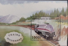 BD)1997, BENIN, MODERN TRAINS, MNH - Benin