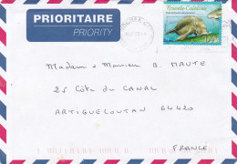 Enveloppe Dogong N.Calédonie 2003 Oblitérée Prioritaire - Usados