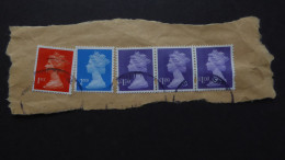 GREAT BRITAIN SG Y1707 Multiple On Paper    - Frankeermachines (EMA)