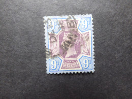 GREAT BRITAIN SG 209 9d Postmark 1888    - Non Classificati