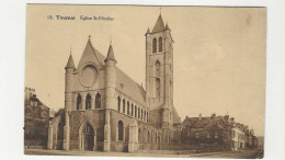 CPA-TOURNAI " Eglise De St-Nicolas " - Doornik