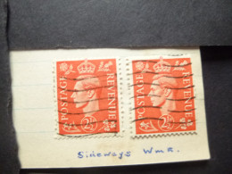 GREAT BRITAIN SG 507a Sideway WMK - ....-1951 Vor Elizabeth II.