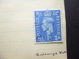 GREAT BRITAIN SG 504a Sideways WMK - ....-1951 Pre-Elizabeth II