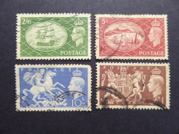 GREAT BRITAIN SG 509-12 DEFINITIVES HIGH VALUES     - Autres & Non Classés