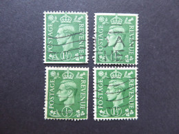 GREAT BRITAIN SG 505 4 STAMPS WITH ONE IMPERF SIDE [BOOKLET STAMPS?]     - Sonstige & Ohne Zuordnung