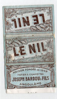 (tabac)   Petit Carnet De Papier à Cigarettes  LE NIL  Joseph Bardou Et Fils   Angoulème    (PPP42888B) - Otros & Sin Clasificación