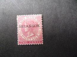 SELANGOR SG 35 MINT/MH Or USED AS PER SCAN - Selangor