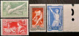 R1118(2)/19 - 1924 - J.O. De PARIS - SERIE COMPLETE - N°183 à 186 NEUFS** (N°186 Avec BdF) - Cote (2023) : 165,00 € - Neufs