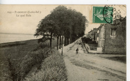 PAIMBOEUF LE QUAI EOLE 1909 - Paimboeuf