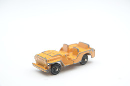 Marx (GB) Vintage Die Cast Car: Jeep Orange , 1960's - Figurini & Soldatini