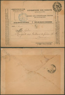 Administration Des Postes - Ouverture Des Rebuts (n°295, 1889) De Bruxelles+ Cachet Bleu "Postes-Rebuts / Belgique" > An - Posta Rurale