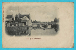 * Lokeren (Waasland - Oost Vlaanderen) * (Papeterie Epouse Persyn Bulte) Vieux Pont, Canal, Quai, Bridge, Old - Lokeren