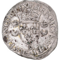 Monnaie, France, Henri II, Douzain Aux Croissants, 1550, Rennes, TTB, Billon - 1547-1559 Hendrik II