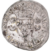 Monnaie, France, Henri II, Douzain Aux Croissants, 1550, Rennes, TTB, Billon - 1547-1559 Enrique II