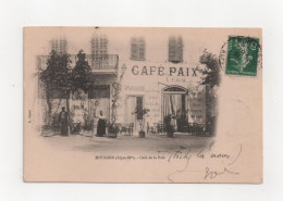 CPA De MOUGINS - Café De La Paix. - Mougins