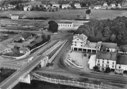 70-GRAY- VUE AERIENNE SUR LA GARE - Gray