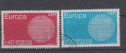 EUROPA - CEPT - Michel - 1970 - FRANKRIJK - Nr 1710/11 - Gest/Obl/Us - 1970