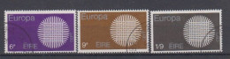 EUROPA - CEPT - Michel - 1970 - IERLAND - Nr 239/41 - Gest/Obl/Us - 1970