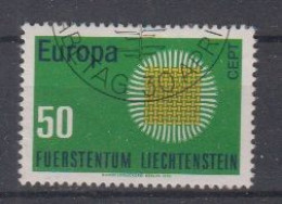 EUROPA - CEPT - Michel - 1970 - LIECHTENSTEIN - Nr 525 - Gest/Obl/Us - 1970