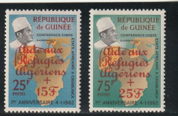 THEMATIC  REFUGEES, AID TO ALGERIAN REFUGEES - GUINEE' - Réfugiés