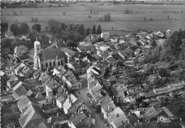 70-JUSSEY- VUE PANORAMIQUE AERIENNE AU FOND LA GARE - Jussey