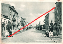 AK Litzmannstadt Lodz Lodsch Hermann Göring Straße Ul Spacerowa ? A Pabianice Pabianitz Burgstadt Rzgow Lancellenstätt - Schlesien