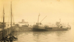 Marennes * 1932 * Le Port Du Chapus * Bateaux * Photo Ancienne 10.4x7cm - Marennes