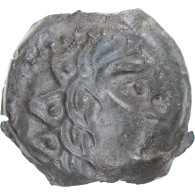 Carnutes, Bronze Aux Oiseaux Et Au Serpent, Ca. 70-52 BC, Bronze, TTB - Gauloises