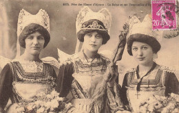 Finistère * Fête Des Fleurs D'ajoncs * La Reine Et Les Demoiselles D'honneur * Coiffe Costume - Andere & Zonder Classificatie