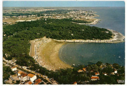 La Plage De NAUZAN Vue Du Ciel. Oblitération 1972 Royan Pontaillac. - Vaux-sur-Mer