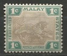 MALAISIE N° 15 NEUF Sans Gomme - Federated Malay States