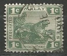 MALAISIE N° 39 OBLITERE - Federated Malay States