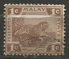 MALAISIE N° 40 OBLITERE - Federated Malay States