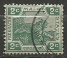 MALAISIE N° 41 OBLITERE - Federated Malay States