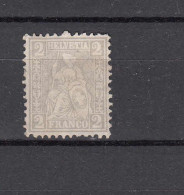 1862  N° 28  NEUF*  COTE 160.00 €    CATALOGUE   ZUMSTEIN - Unused Stamps