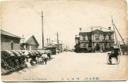 JAPON CARTE POSTALE NEUVE -VIEW OF PIER YOKOHAMA - Lettres & Documents