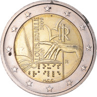 Italie, 2 Euro, 2009, Rome, LOUIS BRAILLE., TTB, Bimétallique, KM:310 - Italia