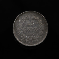 France, Louis-Philippe, 25 Centimes, 1845, B - Rouen, Argent (Silver), TTB (EF), KM# 755.2, F.167/1, Gad.357 - 25 Centimes
