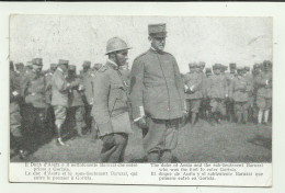 LA GUERRA ITALIANA - IL DUCA D'AOSTA E IL SOTTOTENENTE BARUZZI CHE ENTRO PRIMA A GORIZIA 1917 VIAGGIATA FP  - Andere & Zonder Classificatie