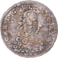 Monnaie, Italie, Kingdom Of Naples, Charles III, 1/2 Carlino, 1758, Naples - Napoli & Sicilia