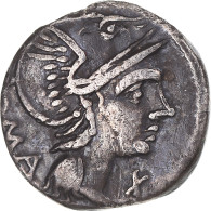Monnaie, Flaminia, Denier, 109-108 BC, Rome, TTB, Argent, Crawford:302/1 - Republiek (280 BC Tot 27 BC)