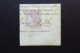 GREAT BRITAIN Revenue On Paper Year 1861 - Revenue Stamps