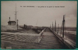 80 / Somme / Le Hourdel / La Jetée Et Le Port à Marée Basse / N°: 72 / Edit : Galeries Cayolaises - Le Hourdel