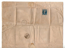 TB 4308 - 1863 - LAC - Lettre De M. Le Curé De MERINDOL / MP MERINDOL Cachet Perlé / Pour M. SERMAND Vicaire G à AVIGNON - 1849-1876: Classic Period